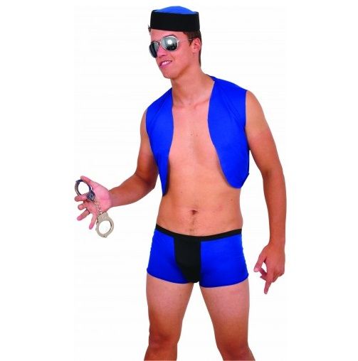 Fantasia Policial Americano - Masculino